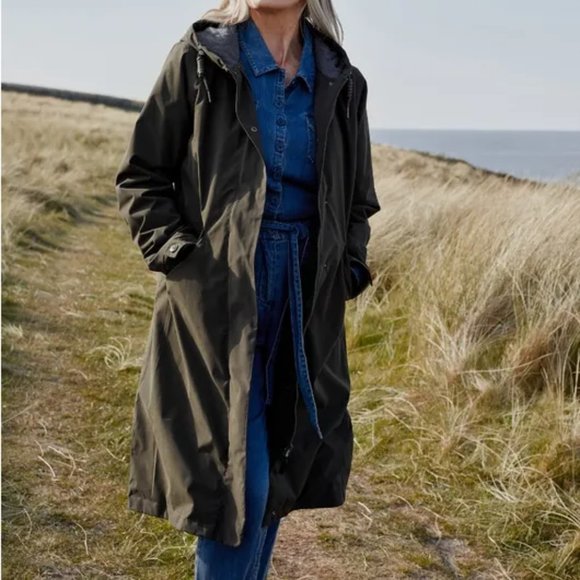 Seasalt Cornwall Jackets & Blazers - Seasalt Cornwall Outerwear High Water Coat Moorland UK 10 EU 38 US 6